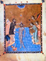 Battesimo di Gesù da parte di San Giovanni Battista
