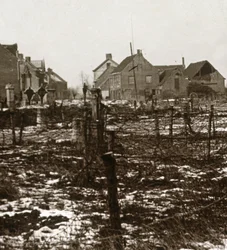 Filo spinato, Nieuwkapelle, Fiandre, Belgio, c1914-c1918