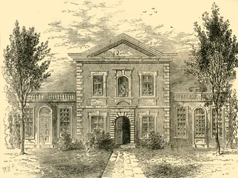 Barber-Surgeons Hall, c1872