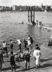 Piscina per il bagno, Dinard, Bretagna, Francia