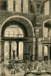 Terme di Caracalla restaurate, 1890