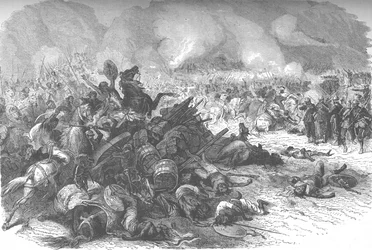 Battaglia prima di Magdala, c1880