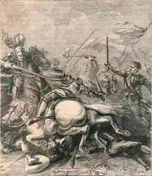 Battaglia di Flodden, 1513, c1910