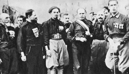 Benito Mussolini 1883-1945 dittatore fascista italiano, 1922