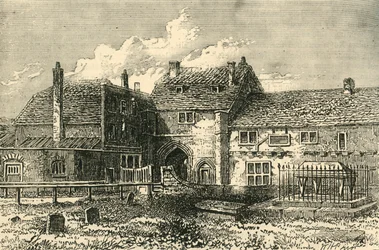 Abbazia di Bermondsey, 1790, c. 1878