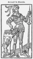 Bertrand du Guesclin Da Le Livre des faits de messire Bertrand du Guesclin, 1487