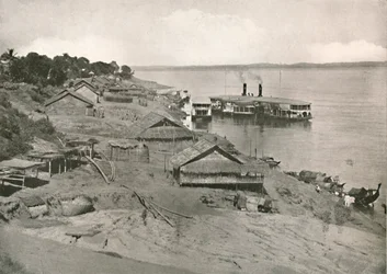 Bhamo - Irrawaddy Flotilla Mail Steamer al Ghat