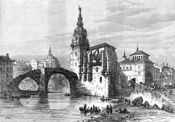 Bilbao, Spagna, aprile 1874