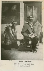 Cartolina di Bill Bailey. Bill Bailey, Wont You Please Come Home era una canzone popolare pubblicata nel 1902