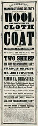 Manifesto stampato per la Grande Esposizione del 1851