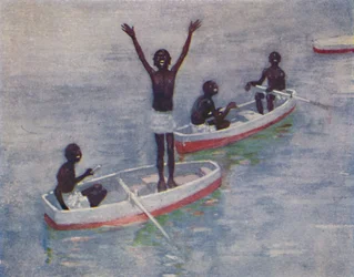 Ragazzi neri alle Barbados, 1924