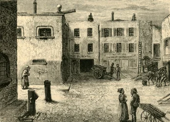Bleeding Heart Yard, c1872