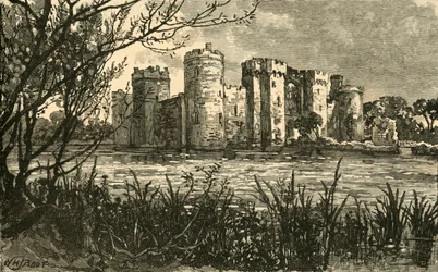Castello di Bodiam, 1898