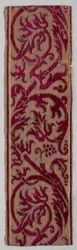 Frammento di bordo, fine 1600
