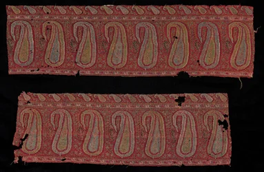 Bordo di uno scialle, 1800s
