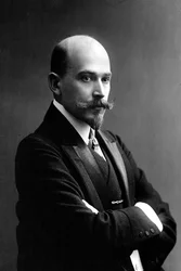 Boris Polonsky, figlio del poeta russo Yakov Polonsky, fine XIX o inizio XX secolo
