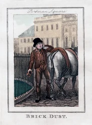 Polvere di mattoni, Portman Square, Londra, 1805