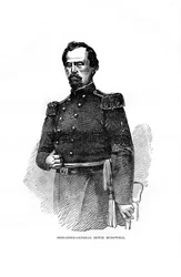 Brigadiere Generale Irvin McDowell, ufficiale militare americano, 1872