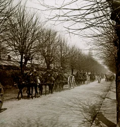 Esercito britannico, Blérancourt, Francia settentrionale, c1914-c1918
