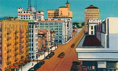 Broadway. San Diego, California, c1941