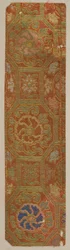 Brocato, seta. Un campione, periodo Edo, 1615-1868