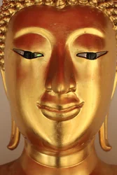 Buddha di bronzo. Wat Pho. Bangkok, Thailandia