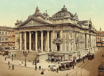 Bruxelles. La Borsa