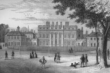 Buckingham House, Westminster, Londra, nel 1775, c1875 1878