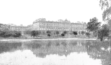 Palazzo di Buckingham ai tempi di Vittoria, 1901