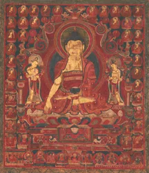 Buddha Shakyamuni come Signore dei Muni, metà XVII secolo