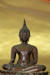 Buddha. Tempio Wat Chayamangkalaram. Penang, Malesia