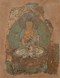 Buddha in atteggiamento di predicazione