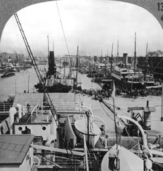 Docks di Buenos Aires, Argentina, c1900s