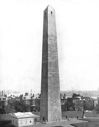 Monumento di Bunker Hill, Charlestown, Massachusetts, USA, c. 1900