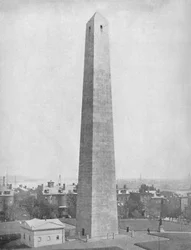 Monumento di Bunker Hill, Charlestown, Massachusetts, c. 1897