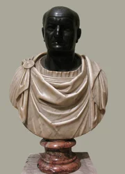 Busto di Vespasiano, 1a metà del I sec. d.C.