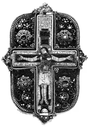 Reliquiario bizantino, X secolo, 1870