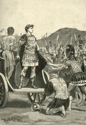 Cesare che si rivolge alle legioni malcontente nel Campo Marzio, 1890