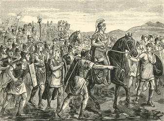 Cesare attraversa il Rubicone, 1890