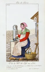 Venditore di caffè-au-lait, 1826