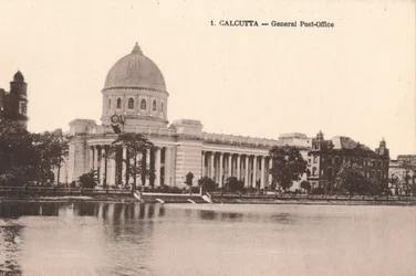 Calcutta - Ufficio Postale Generale, c1900