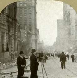 California St., verso il deposito dei traghetti - Distretto Bancario, 1906