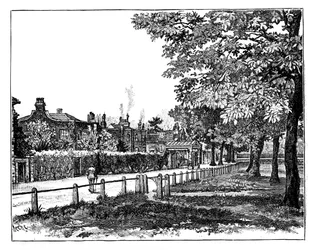 Cambridge Cottage, Kew, Londra, XIX secolo