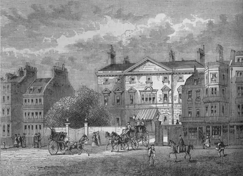 Cambridge House, Westminster, Londra, c1854 1878