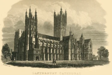 Cattedrale di Canterbury, inizio-metà XIX secolo