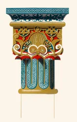 Capitale delle colonne, Corte dei Leoni, 1907