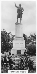 Statua del Capitano Cook, Australia, 1928