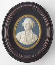 Medaglione ritratto di Captain James Cook, ca 1776