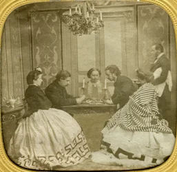 Gioco di carte, XIX secolo