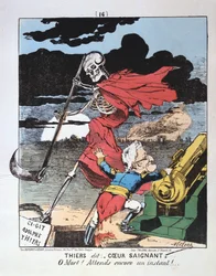 Caricatura contro Adolphe Thiers, 1871